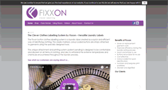 Desktop Screenshot of fixxon.co.uk
